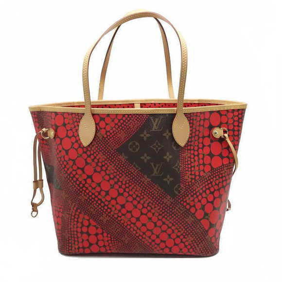 Louis Vuitton Tote Monogram Neverfull Wave Rouge Bag - Picture 1 of 7